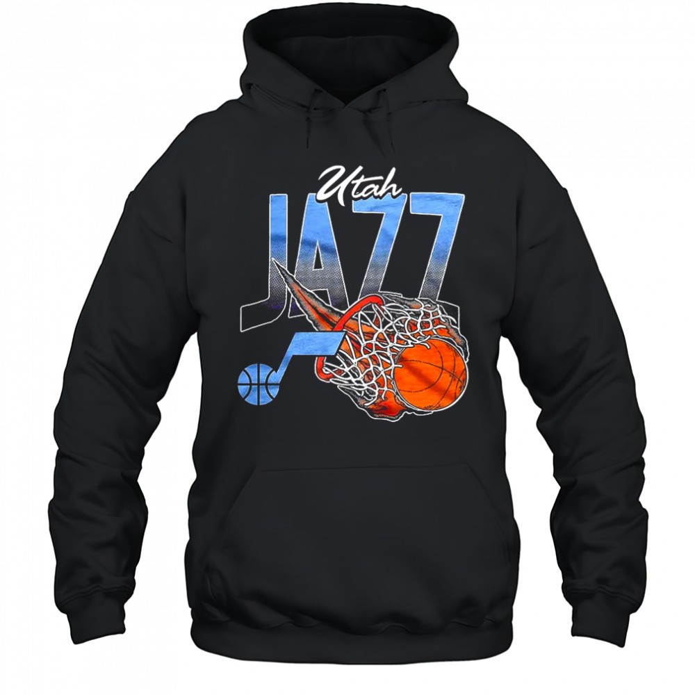 Utah Jazz basketball On Fire score shirt