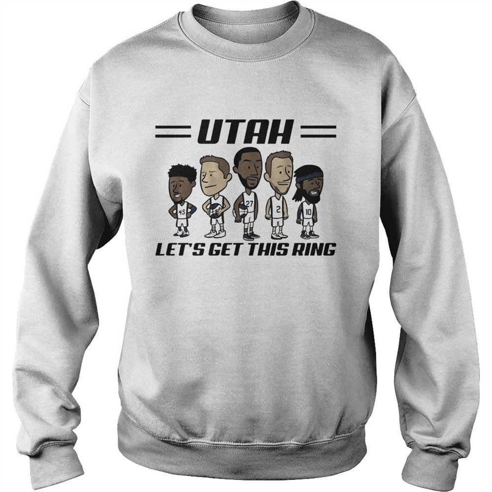 Utah Jazz lets get this ring shirt