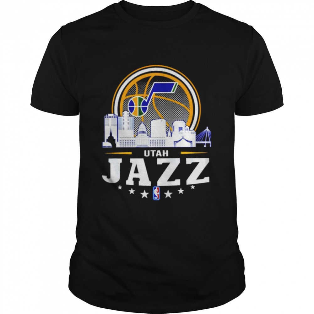 utah-jazz-nba-city-skyline-shirt-ajwd8c01 Utah Jazz NBA City Skyline shirt