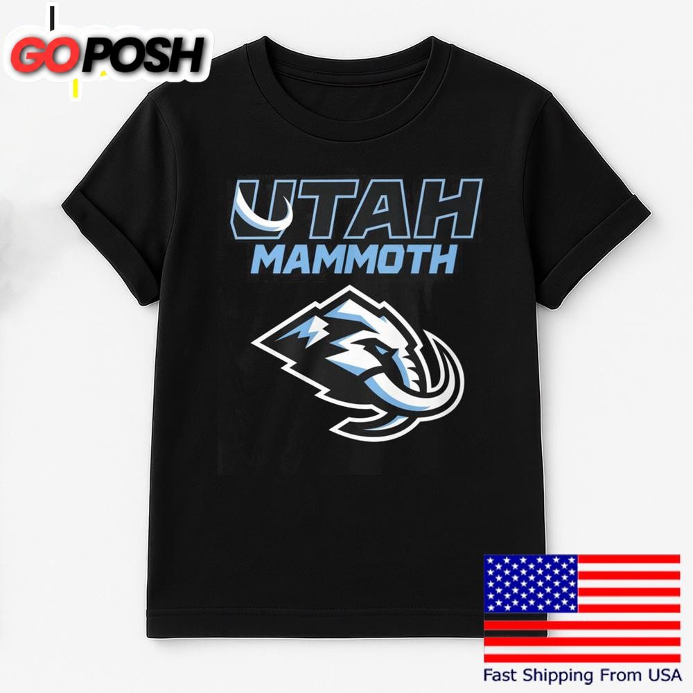 Utah Mammoth Logo 2025 T Shirt