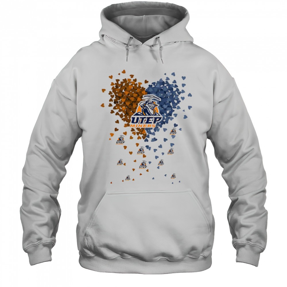 Utep miners heart explosion shirt