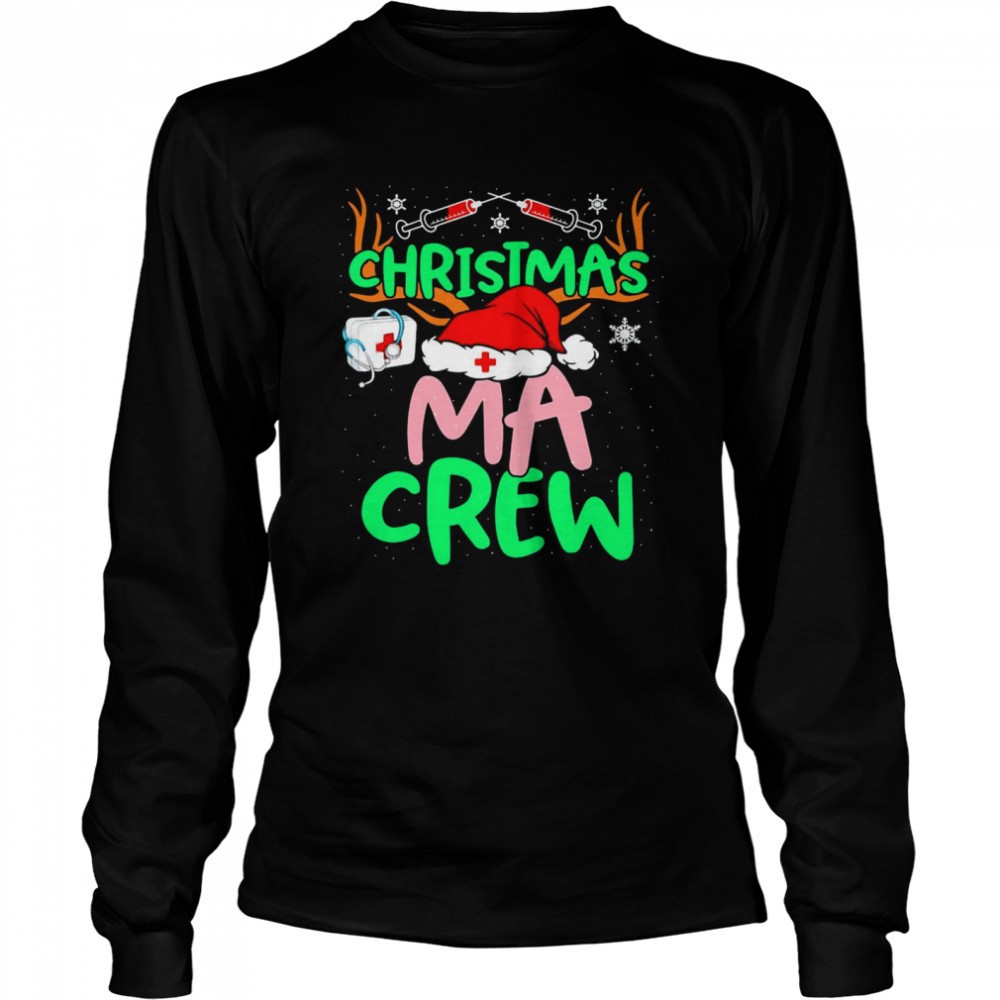vaccinated-christmas-ma-crew-sweater-shirt-k60cll07 Vaccinated Christmas MA Crew Sweater Shirt
