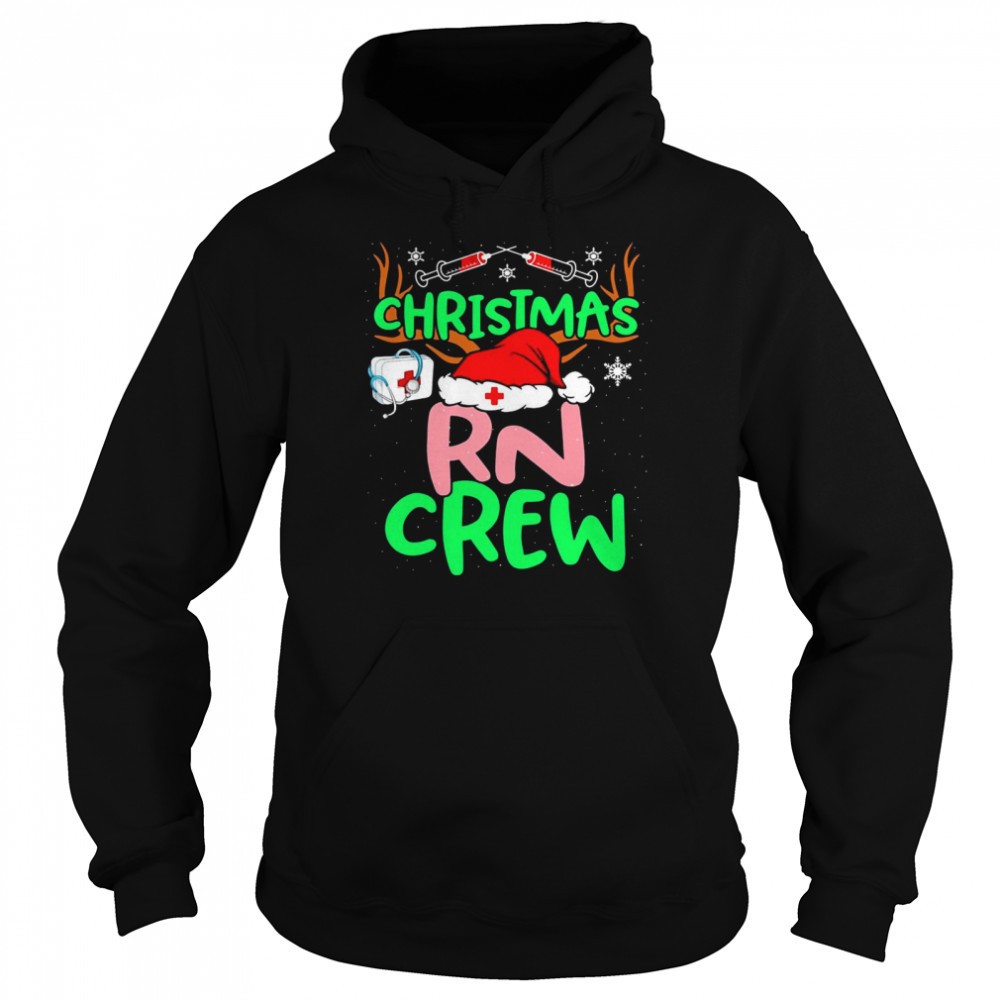 Vaccinated Christmas RN Crew Sweater Shirt