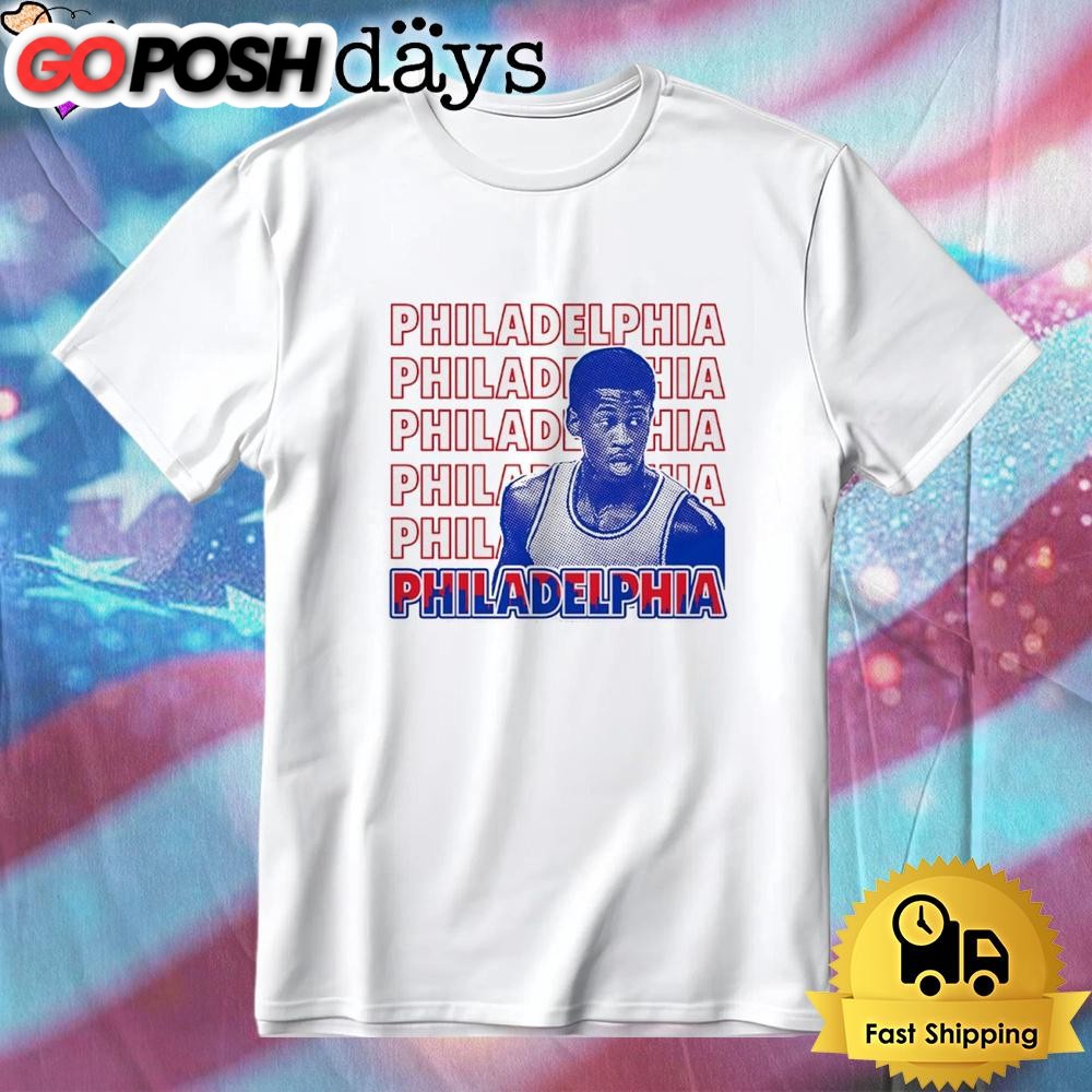 Valdez Edgecombe Philadelphia 76ers Repeat T-Shirt