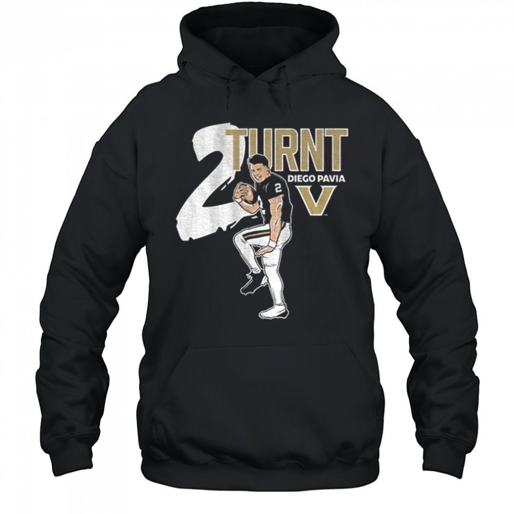 Vanderbilt Commodores Diego Pavia 2 Turnt shirt