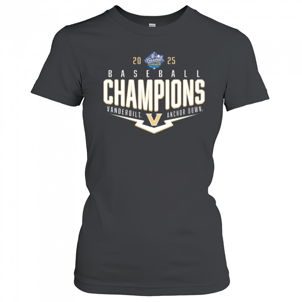 vanderbilt-commodores-ncaa-sec-baseball-conference-tournament-champions-playoff-5lizsc7f Vanderbilt Commodores NCAA SEC Baseball Conference Tournament Champions Playoff Pitch Anchor Down 2025 t-shirt