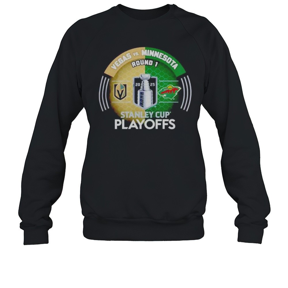 Vegas Golden Knights Vs Minnesota Wild Round 1 Stanley Cup Playoffs 2025 Shirt