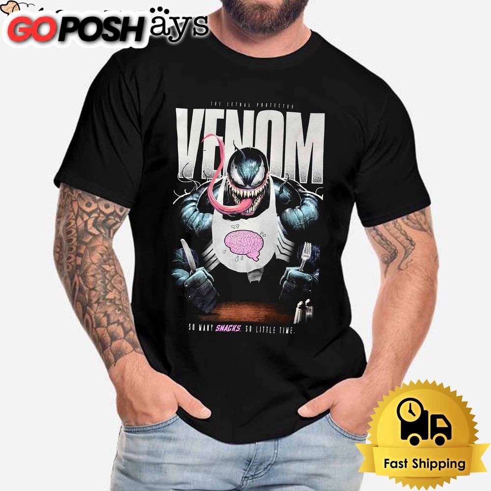 Venom So Many Snacks So little Time T-Shirt