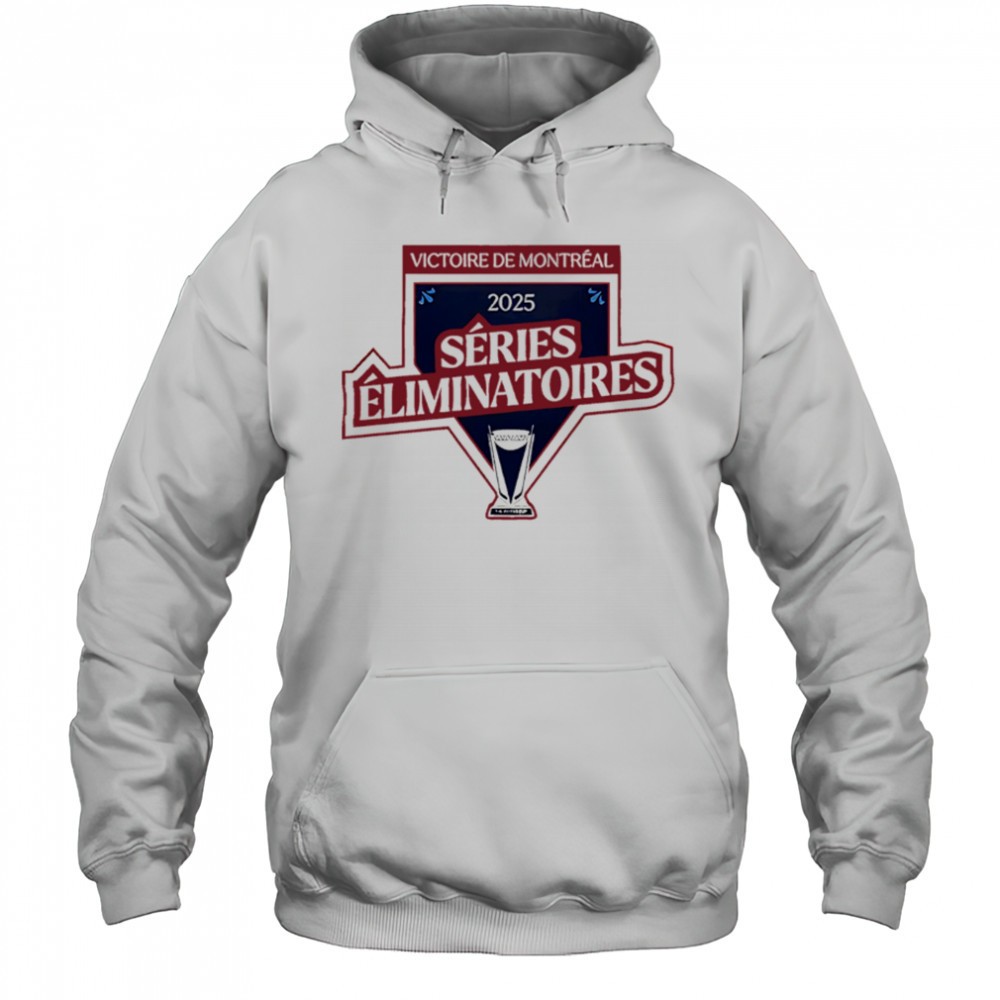 Victoire de Montreal 2025 Séries Eliminatoires Special shirt