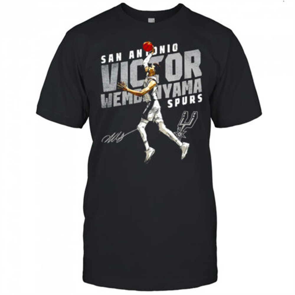 victor-wembanyama-san-antonio-spurs-basketball-player-slant-signature-shirt-7640i3jz Victor Wembanyama San Antonio Spurs basketball player slant signature shirt
