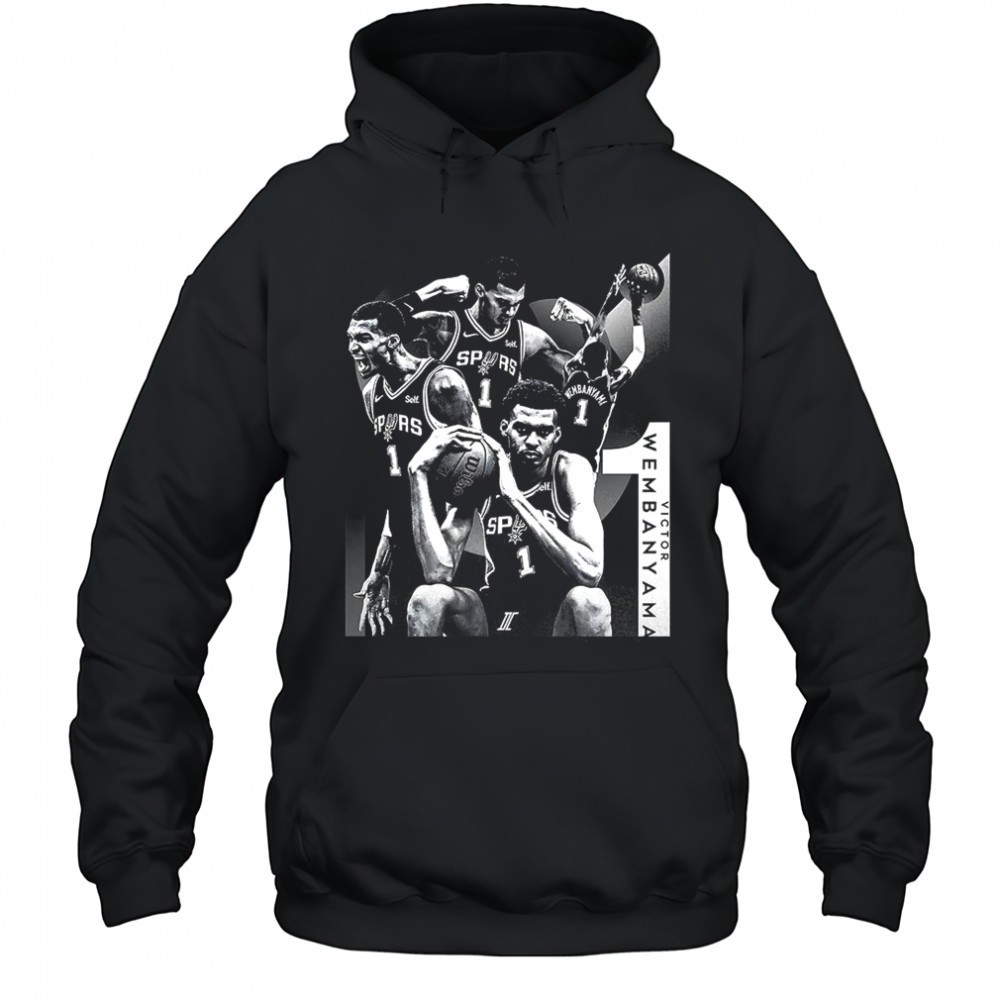 Victor Wembanyama San Antonio Spurs NBA player collage shirt