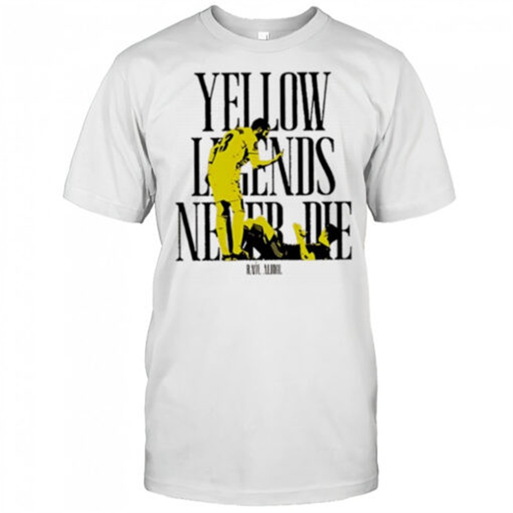 villarreal-cf-yellow-legends-never-die-raul-albiol-silhouette-shirt-fnw2g3np Villarreal CF Yellow legends never die Raúl Albiol silhouette shirt