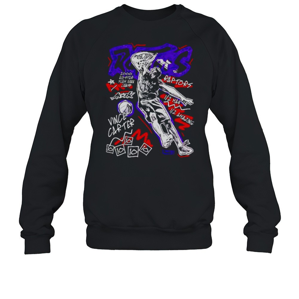 Vince Carter Toronto Raptors Chalked Up Shirt