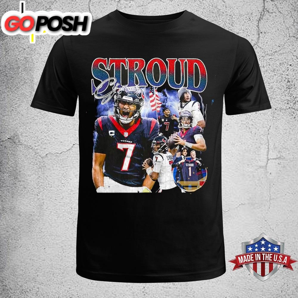 Vintage 90s Graphic Style CJ Stroud Unisex T-Shirt