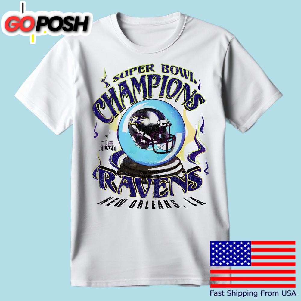 Vintage Baltimore Ravens Super Bowl Champions Xlvii T Shirt
