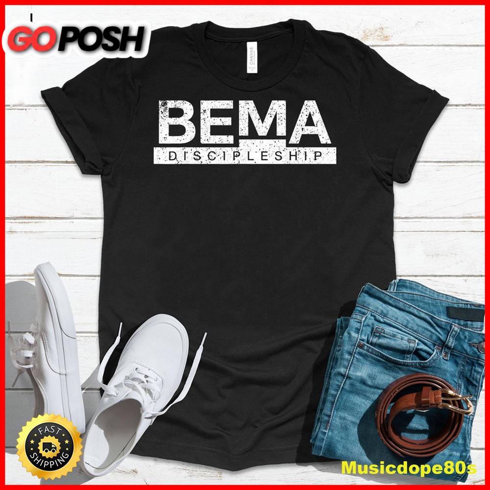 Vintage BEMA Discipleship (Plain Black Tee) T-Shirt