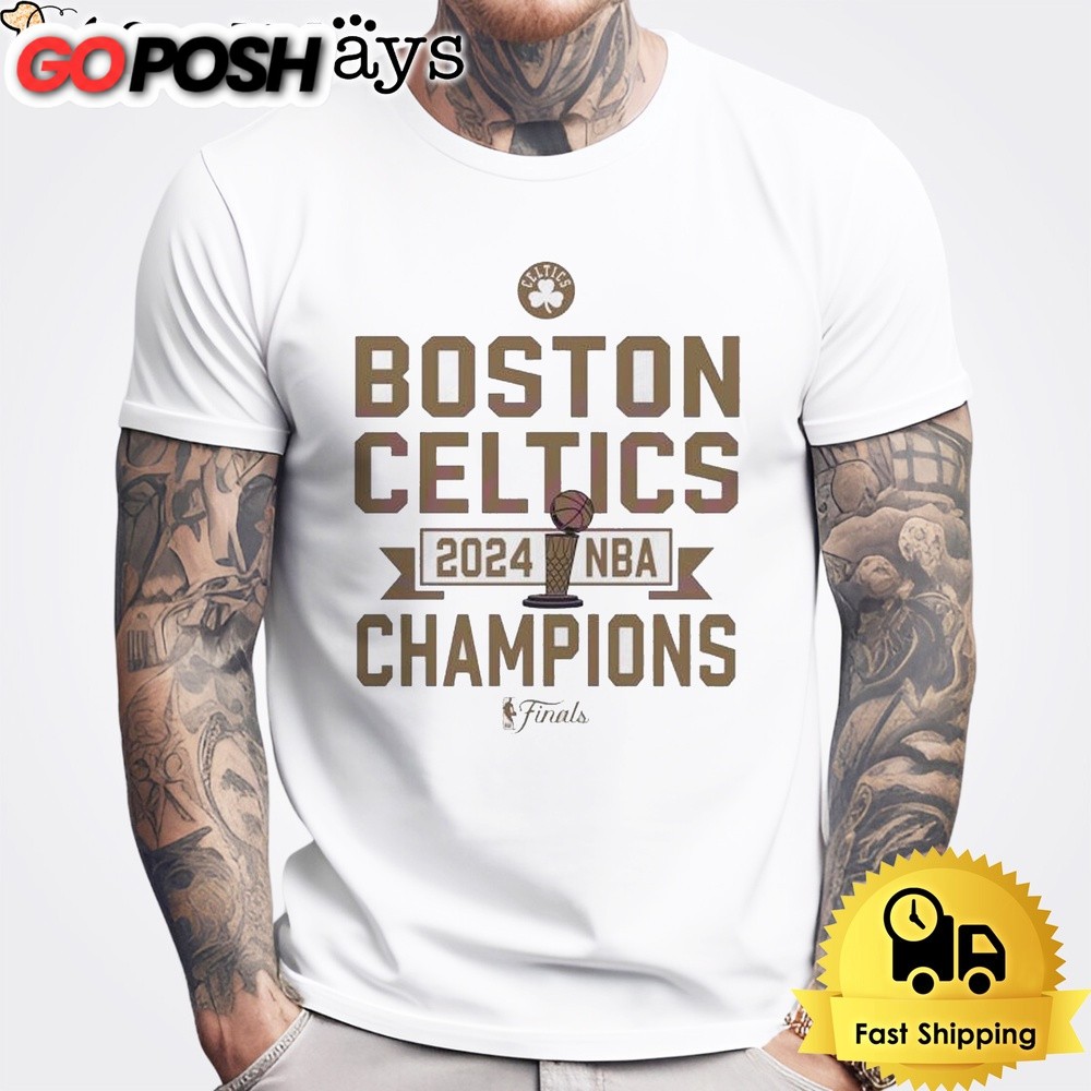 Vintage Boston Celtics 2024 NBA Champions 2024 T-Shirt
