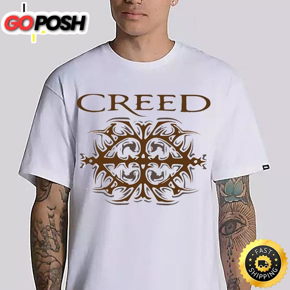 Vintage Creed Band Logo T-Shirt Creed Band Fan Gift Shirt Creed 2025 Tour Unisex Shirt Rock Band Creed Graphic Shirt