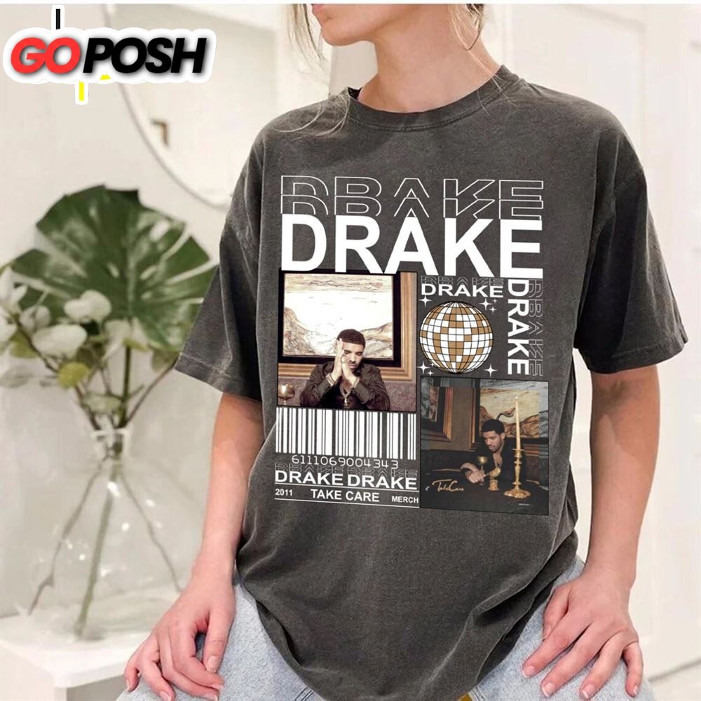 Vintage Drake Shirt 90s, Hip Hop Vintage Bootleg Comfort Shirt