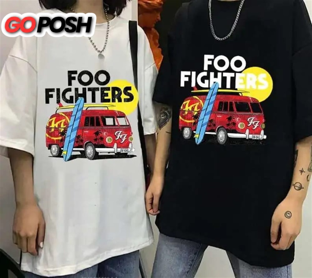 Vintage Foo Fighters Camper Van Shirt