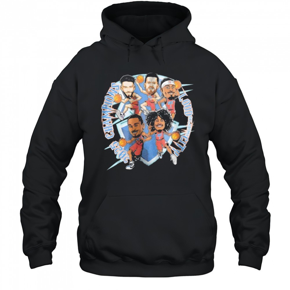 Vintage Loud City Oklahoma Basketball Champions Bootleg shirt