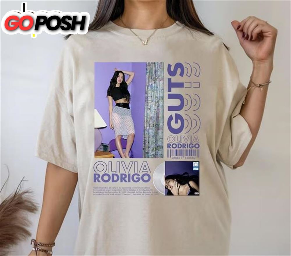 Vintage Olivia 2025 Rodrigo Guts Shirt