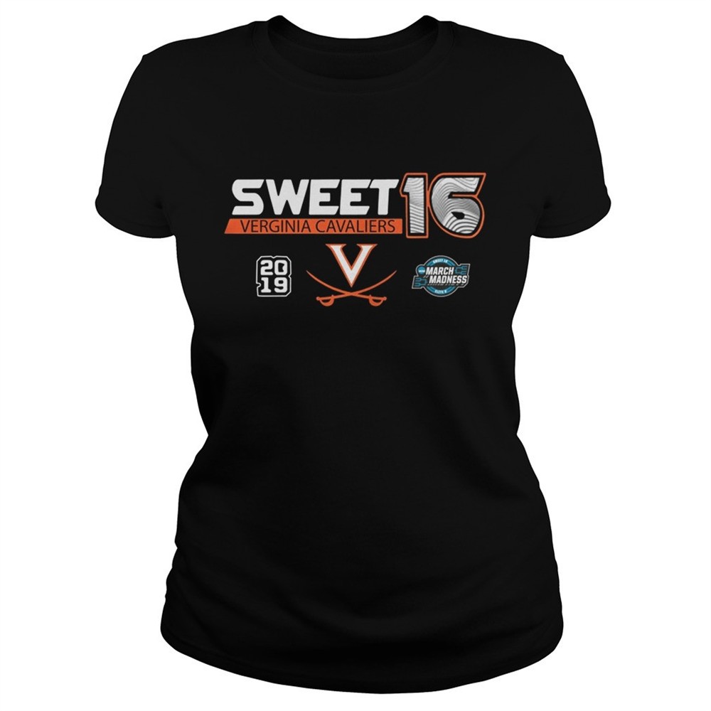 Virginia Cavaliers 2019 NCAA Basketball Tournament March Madness Sweet 16 tshirt