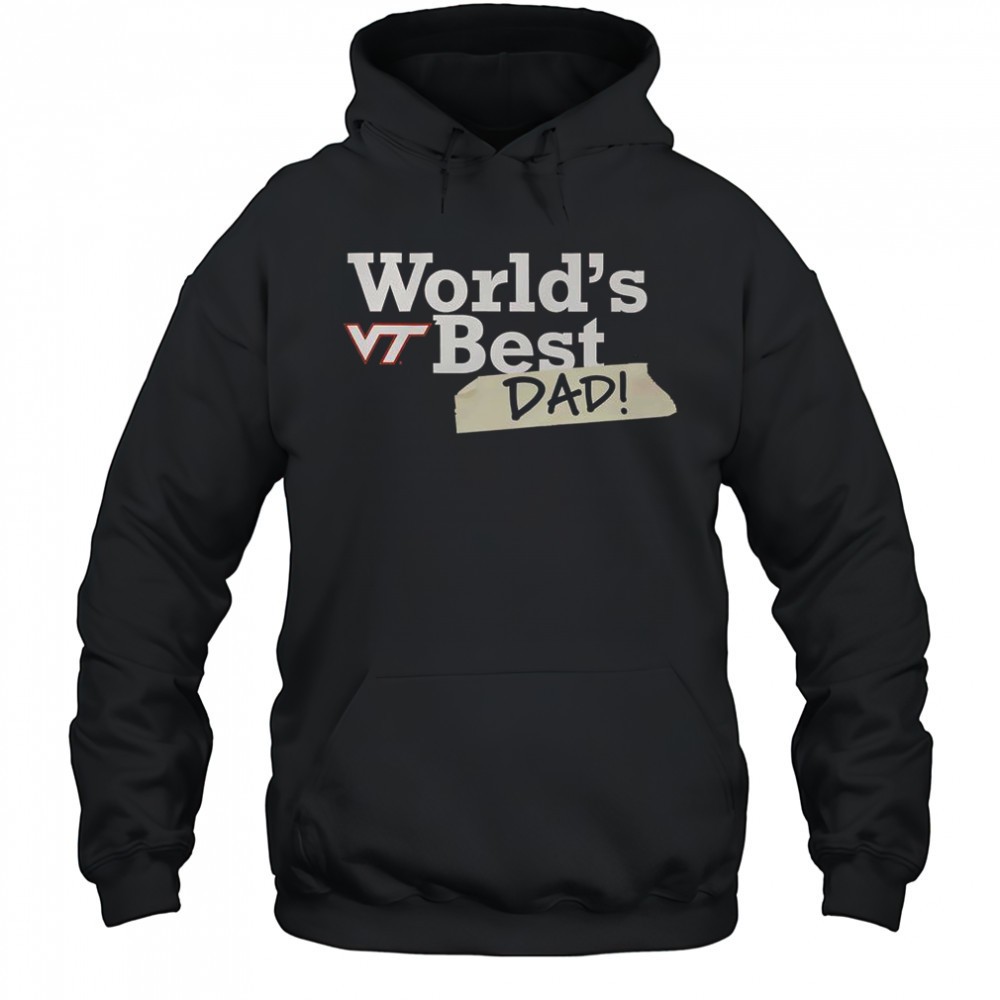 Virginia Tech Hokies Worlds Best Dad T-Shirt