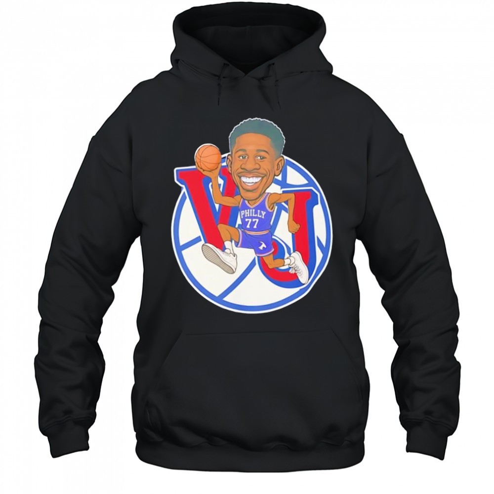 VJ Edgecombe Philadelphia 76ers Caricature shirt