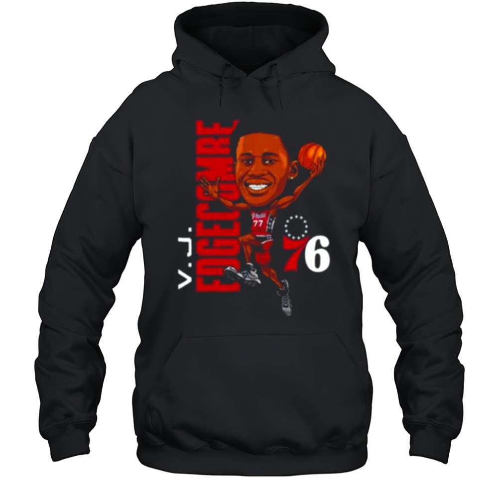 VJ Edgecombe Philadelphia 76ers Caricature T Shirt