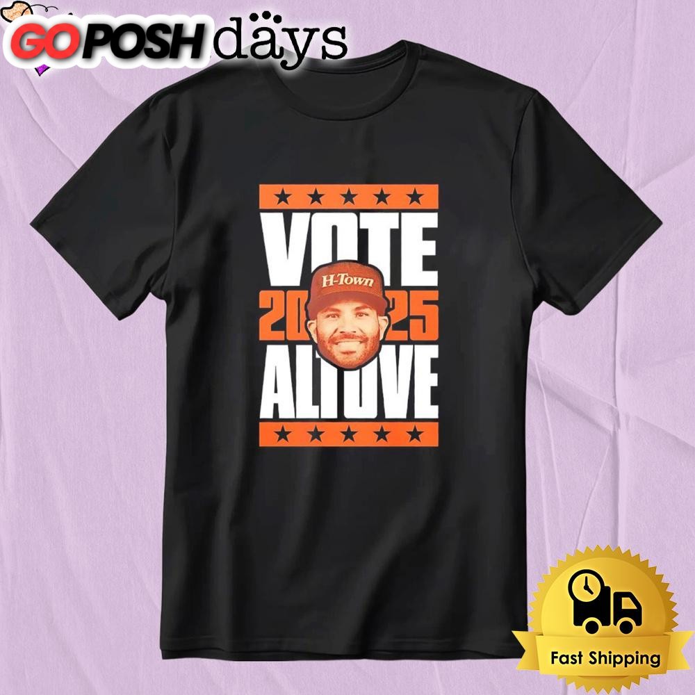 Vote 2025 Jose Altuve Houston Astros T-Shirt