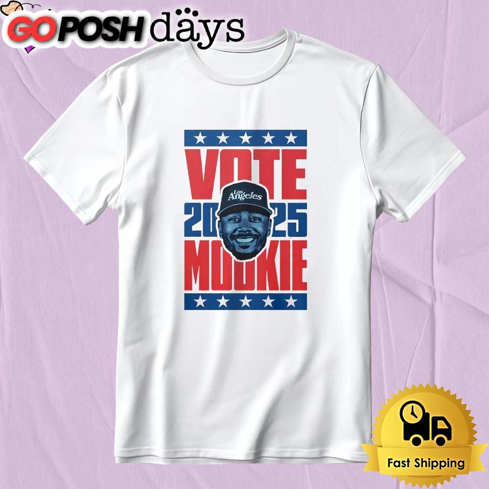 Vote 2025 Mookie Betts Los Angeles Dodgers T-Shirt