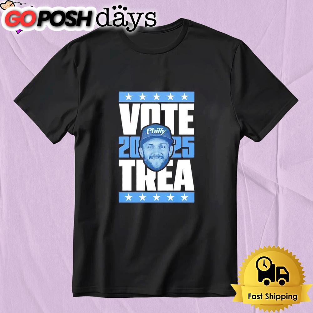 Vote 2025 Trea Turner Philadelphia Phillies T-Shirt