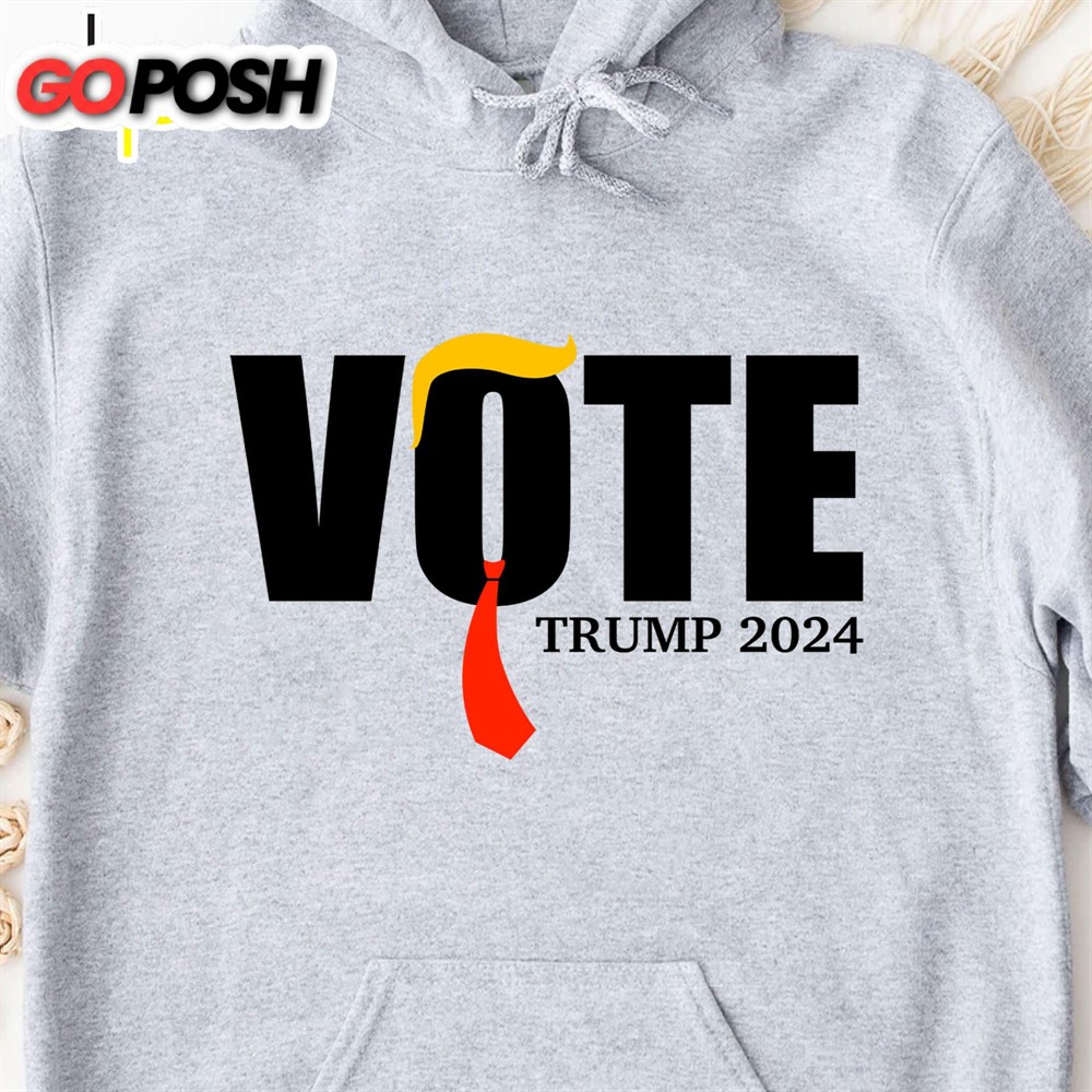 Vote Trump 2024 Shirt Donald Trump Shirt 2024 Trump Supporters Shirt Bright