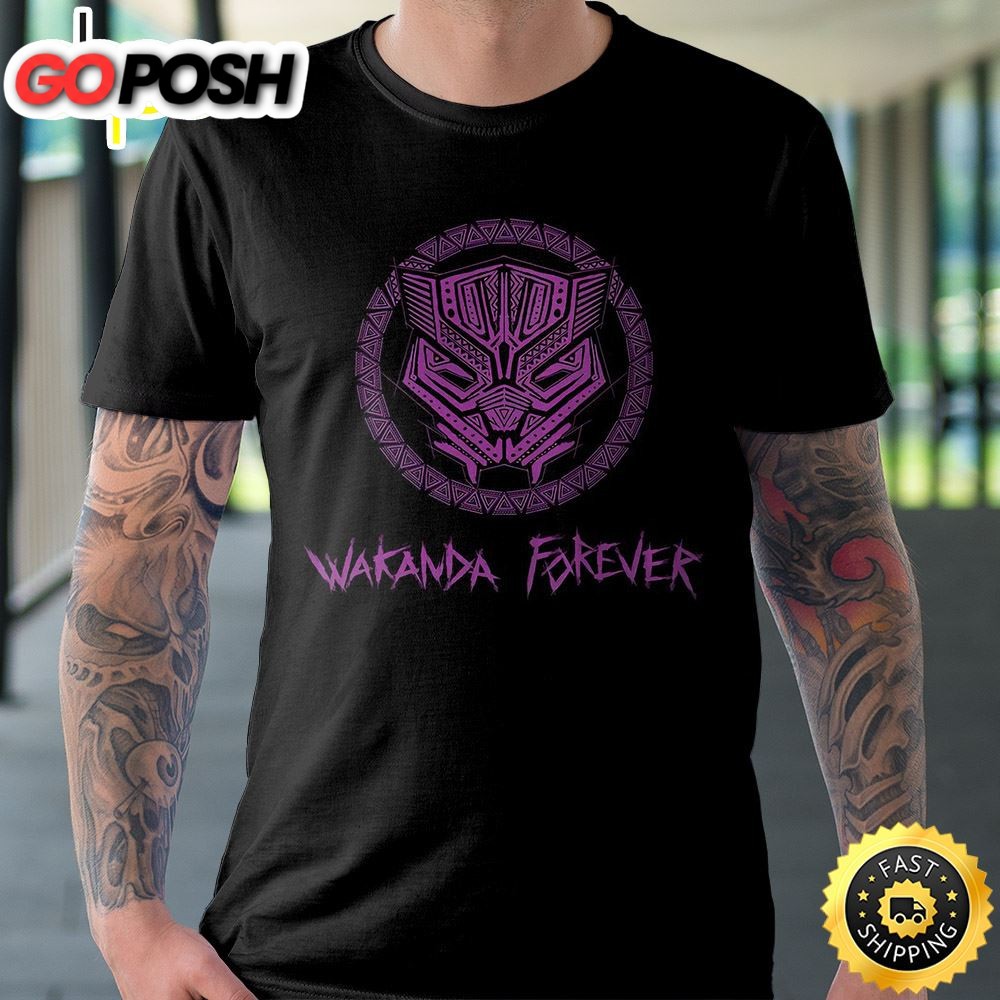 Wakanda Forever Logo Marvel Unisex T-shirt