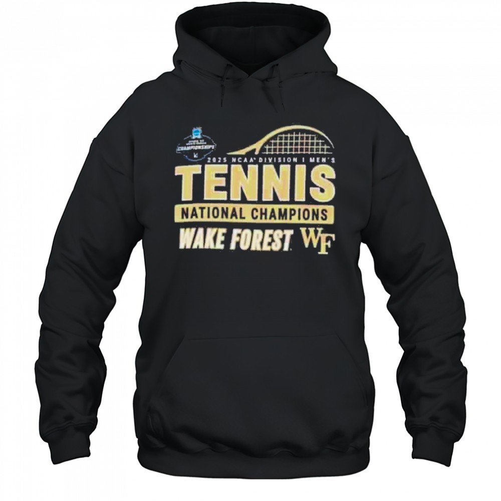 Wake Forest Demon Deacons 2025 NCAA Mens Tennis National Champions shirt