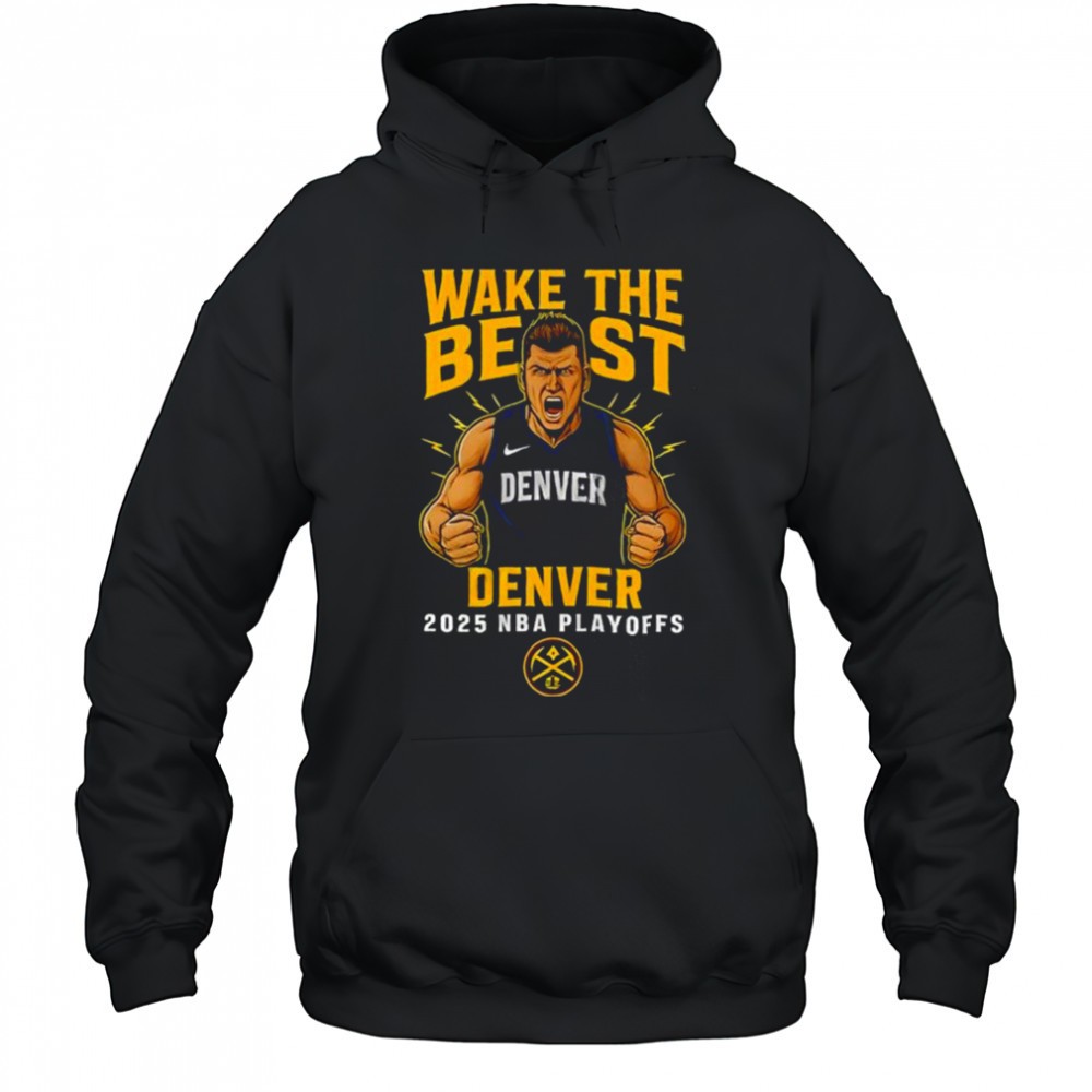 Wake The Beast Denver Nuggets Playoffs Cotton Shirt
