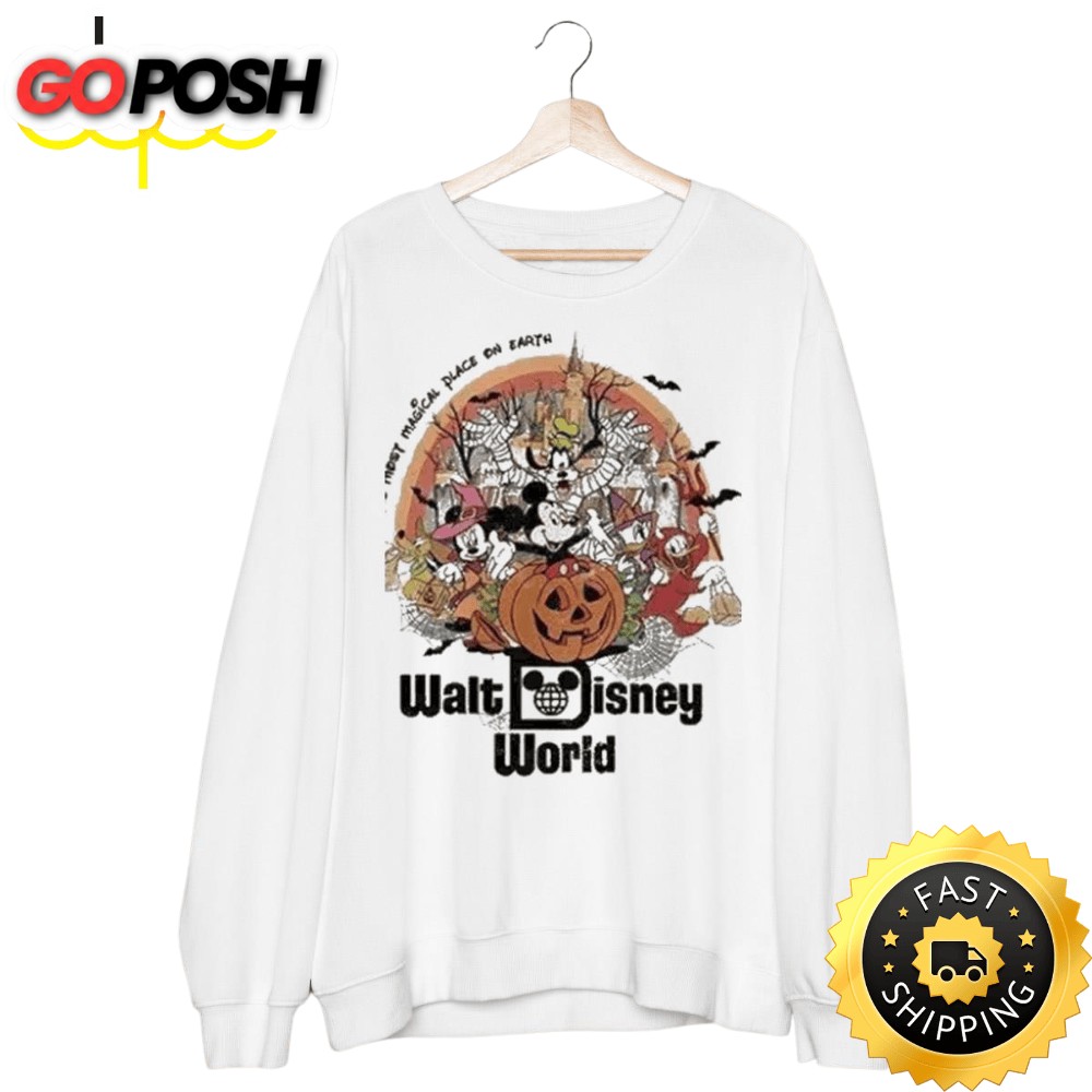 Walt Disney World Mickey And Friends Halloween Sweatshirt