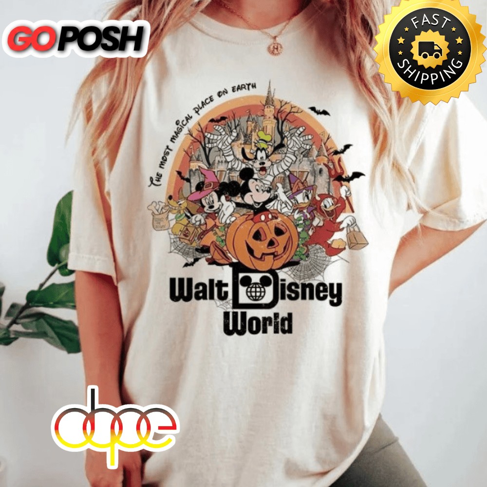 Walt Disney World Mickey And Friends Halloween T-shirt
