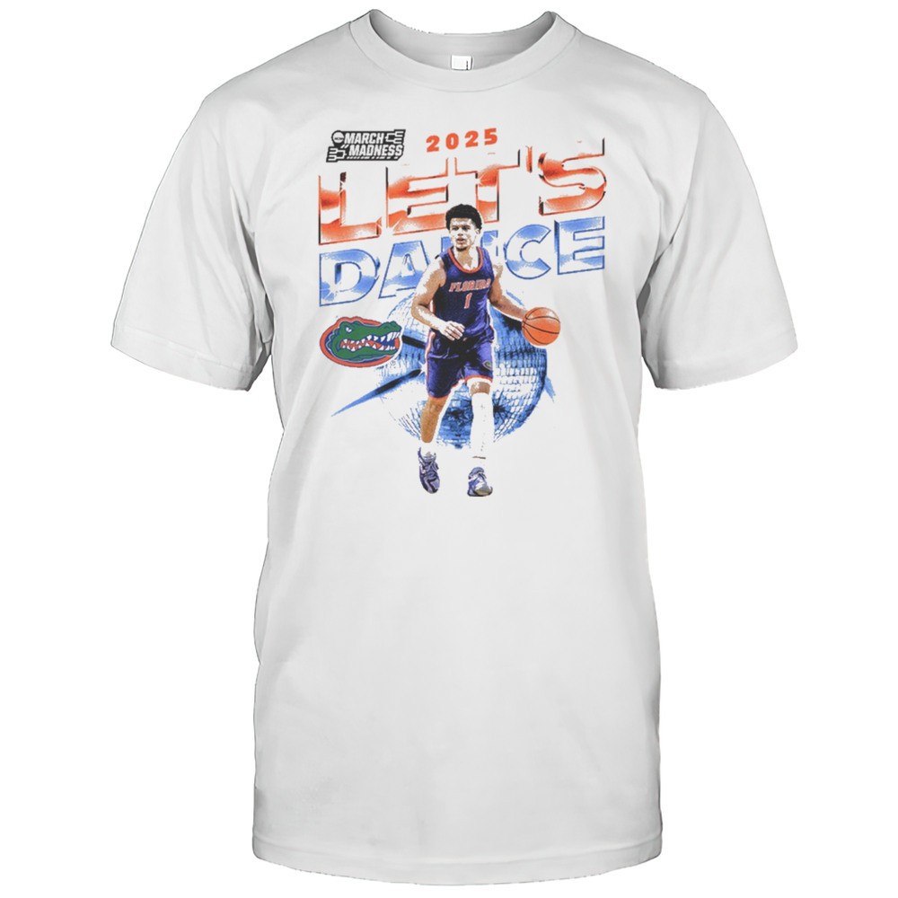 walter-clayton-jr-florida-gators-basketball-lets-dance-2025-march-madness-t-shi-rhoqapcr Walter Clayton Jr. Florida Gators Basketball Lets Dance 2025 March Madness T-shirt