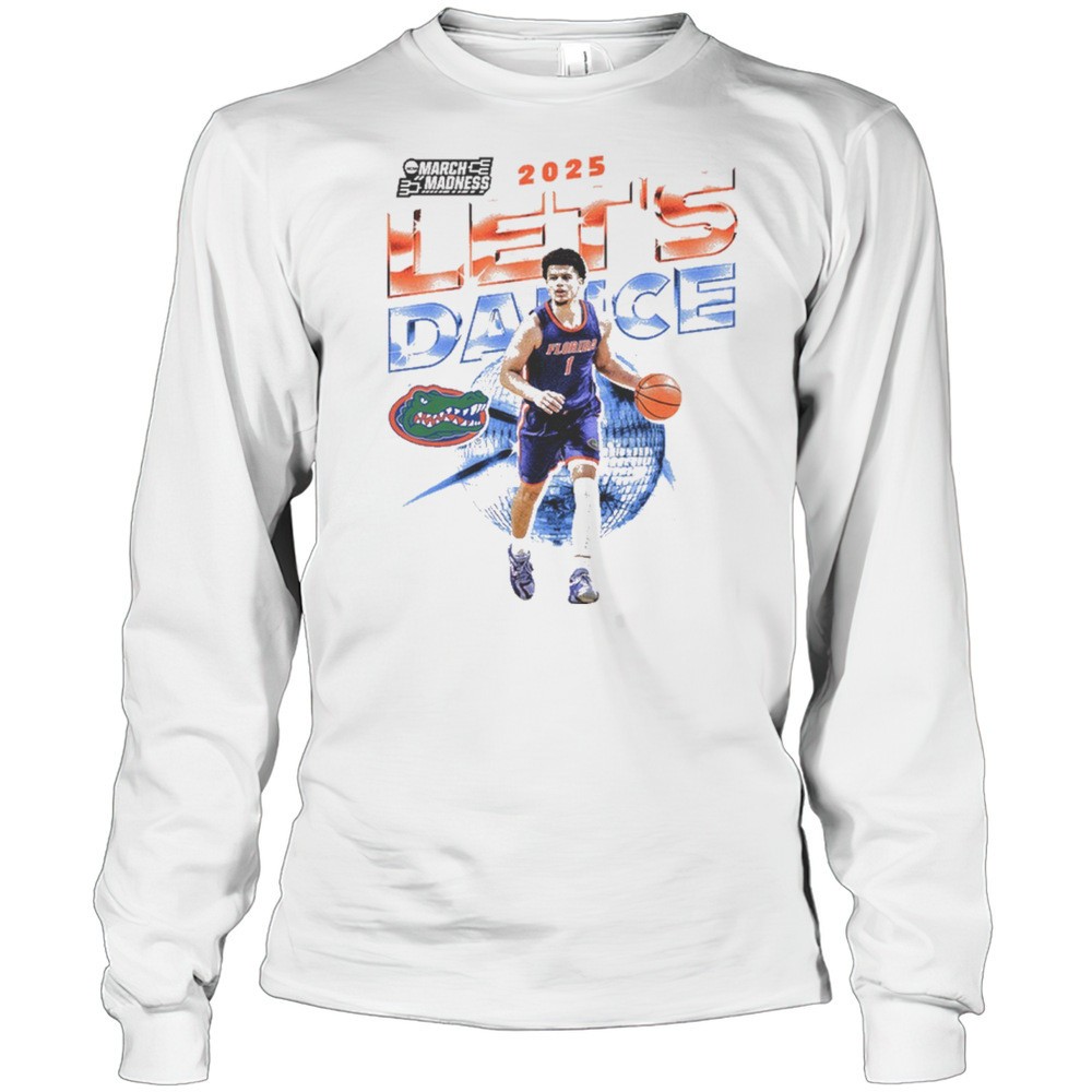 walter-clayton-jr-florida-gators-basketball-lets-dance-2025-march-madness-t-shi-rhoqapcr Walter Clayton Jr. Florida Gators Basketball Lets Dance 2025 March Madness T-shirt
