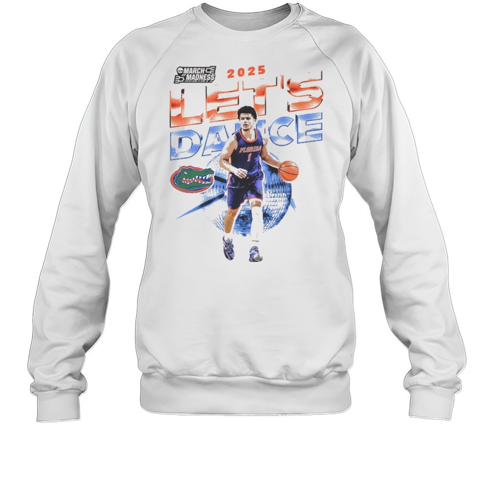 Walter Clayton Jr. Florida Gators Basketball Lets Dance 2025 March Madness T-shirt