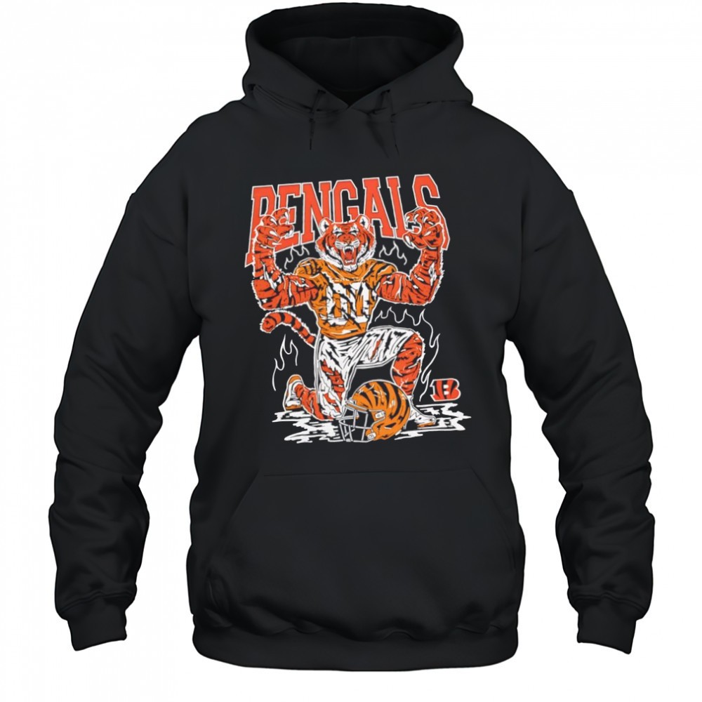 Warren Lotas x Cincinnati Bengals Roaring Tiger shirt