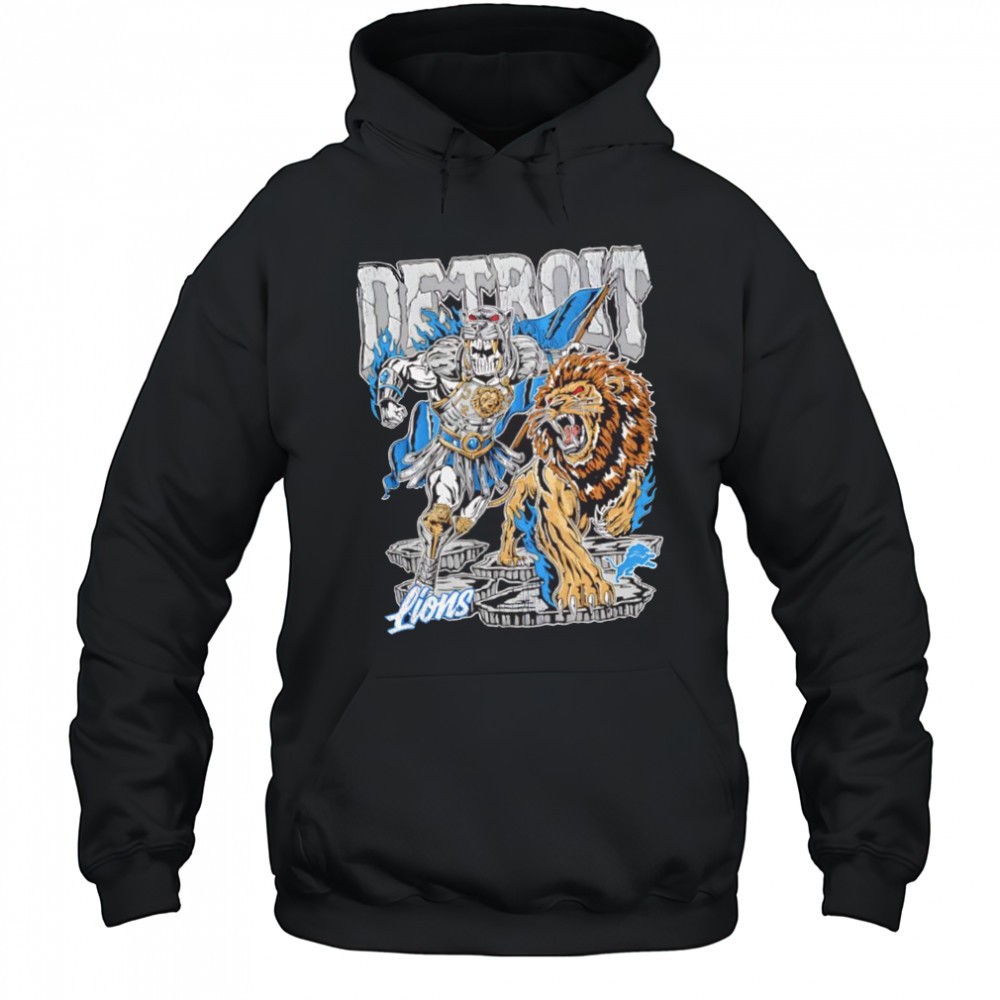 Warren Lotas x Detroit Lions Gladiator skeleton shirt