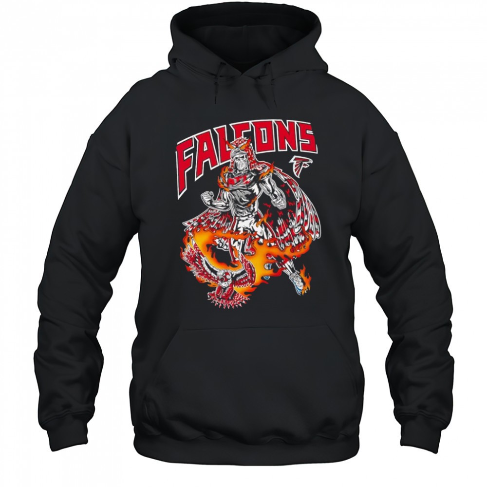 Warren Lotas x Flying Atlanta Falcons skeleton shirt