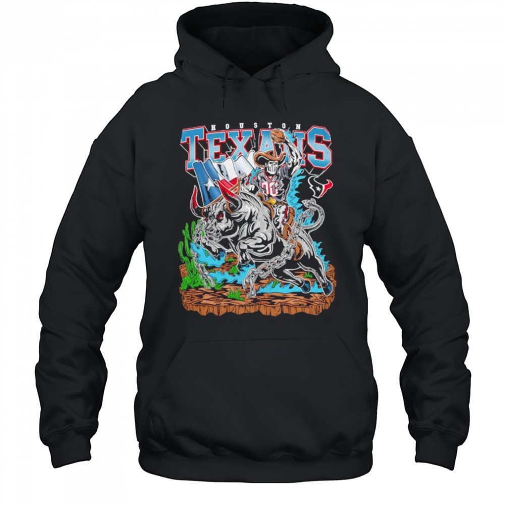 Warren Lotas x Houston Texans Wrangler skeleton shirt