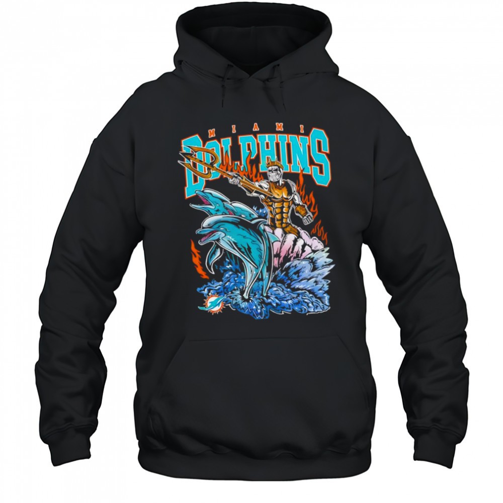 Warren Lotas x Miami Dolphins Charge skeleton shirt