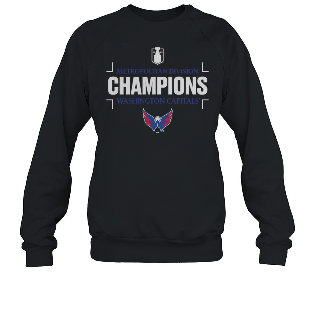Washington Capitals 2025 Metropolitan Division Champions Shirt