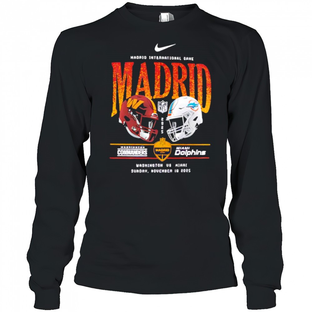 washington-commanders-vs-miami-dolphins-nike-international-games-madrid-2025-hel-tjaeim38 Washington Commanders vs Miami Dolphins Nike International Games Madrid 2025 helmet logo shirt