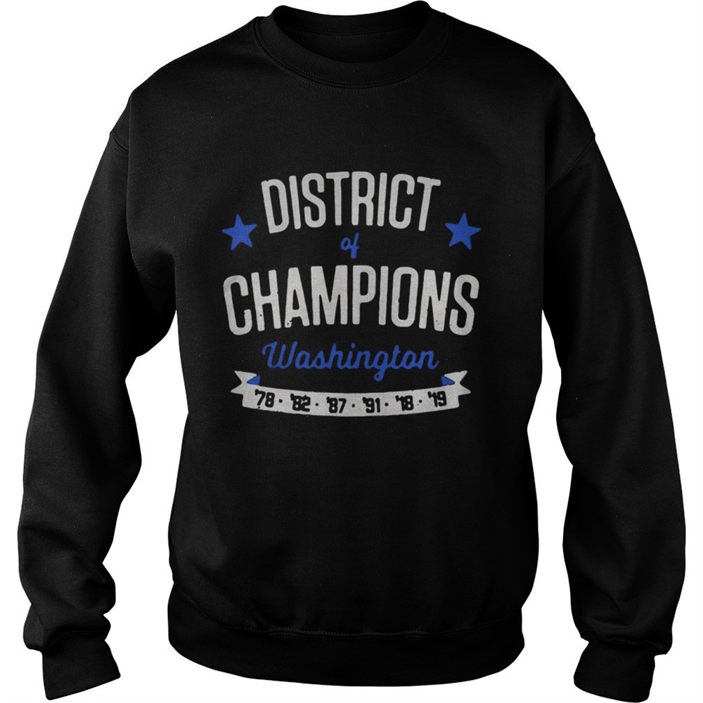 Washington District of Champions shirt
